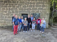 Stadtmauer Rundgang in Rüthen Abschluss Cafe Buuck