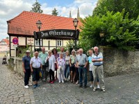 Historische Gaststättentour in Soest, Abschluss im Brauhaus Zwiebel