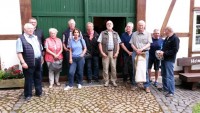 Fahrradtour mit Jürgen Leimeier zum Heimathaus nach Störmede